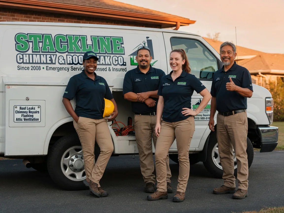 Chimney flashing repair company in York, ME